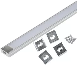 Uniel UFE-K02 Silver/Frozen 200 Polybag Профиль для светодиодной ленты 